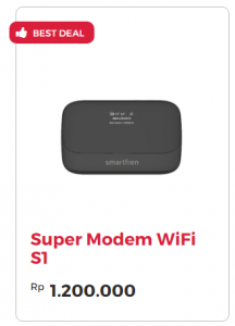 smartfren Super Modem WiFI S1
